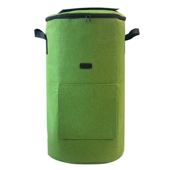 JINGT 1PC Non Woven Compost Bag Leaf Bag Garbage Compost Bin Organic Fertilizer Bag Green