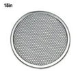 thumbnail image 1 of JINGT 1Pc Non Stick Pizza Screen Pan Baking Tray Metal Aluminum Net Bakeware Kitchen 18in, 1 of 1
