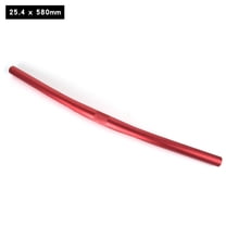 JINGT 25.4mm Handlebar Folding Handlebar Straight Bicycle Cycling Bike 54/58CM Aluminum Alloy Cycling Grips MTB Mountain Parts red 580MM