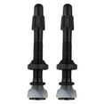 thumbnail image 1 of JINGT 2PCS Bike Tubeless Tires Valve Stem Aluminum Alloy for Presta Valve 40MM Black, 1 of 9