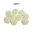 thumbnail image 1 of JINGT 50Pcs/100pcs Artificial Flower Heads Bulk Craft Wedding Party Christams Decors Kit Silk Hydrangea, 1 of 8