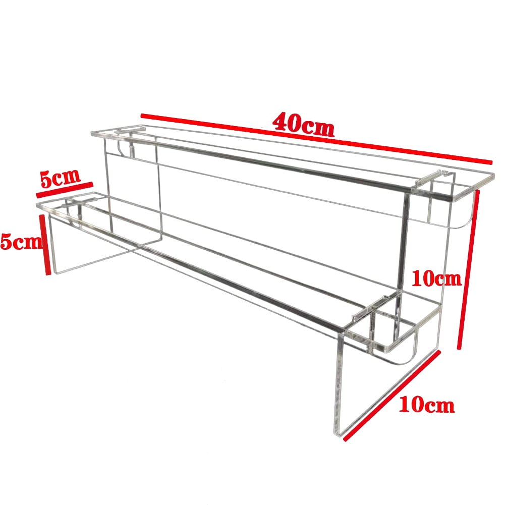JINGT Acrylic transparent ladder handmade model display stand display