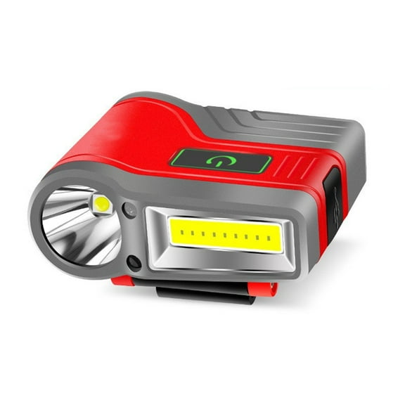 JINGT Bright for COB LED Headlamp with Induction Sensor - Waterproof & Rechargeable Red