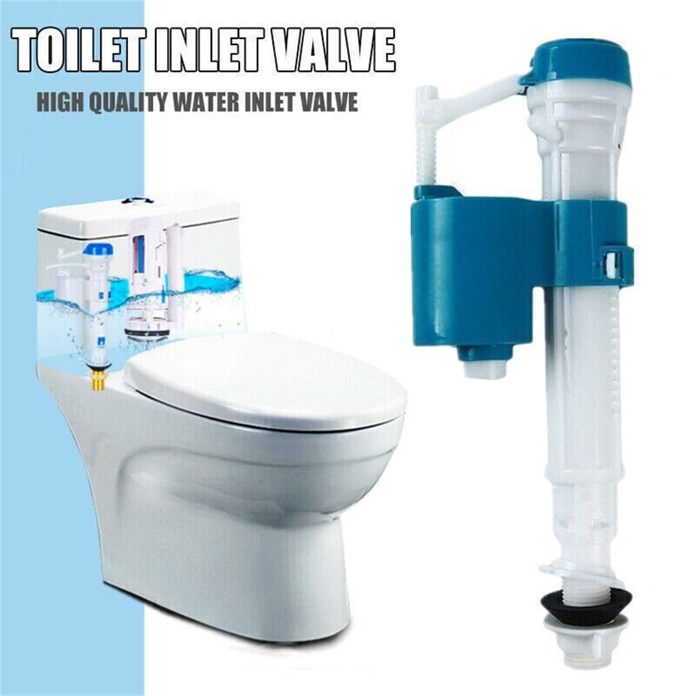 JINGT G1/2 Bottom Inlet Toilet Cistern Fill Valve Height Adjustable ...