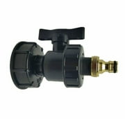 JINGT IBC S60X6 3/4'' water tank outlet fitting/connector/adapter 25mm tap outlets