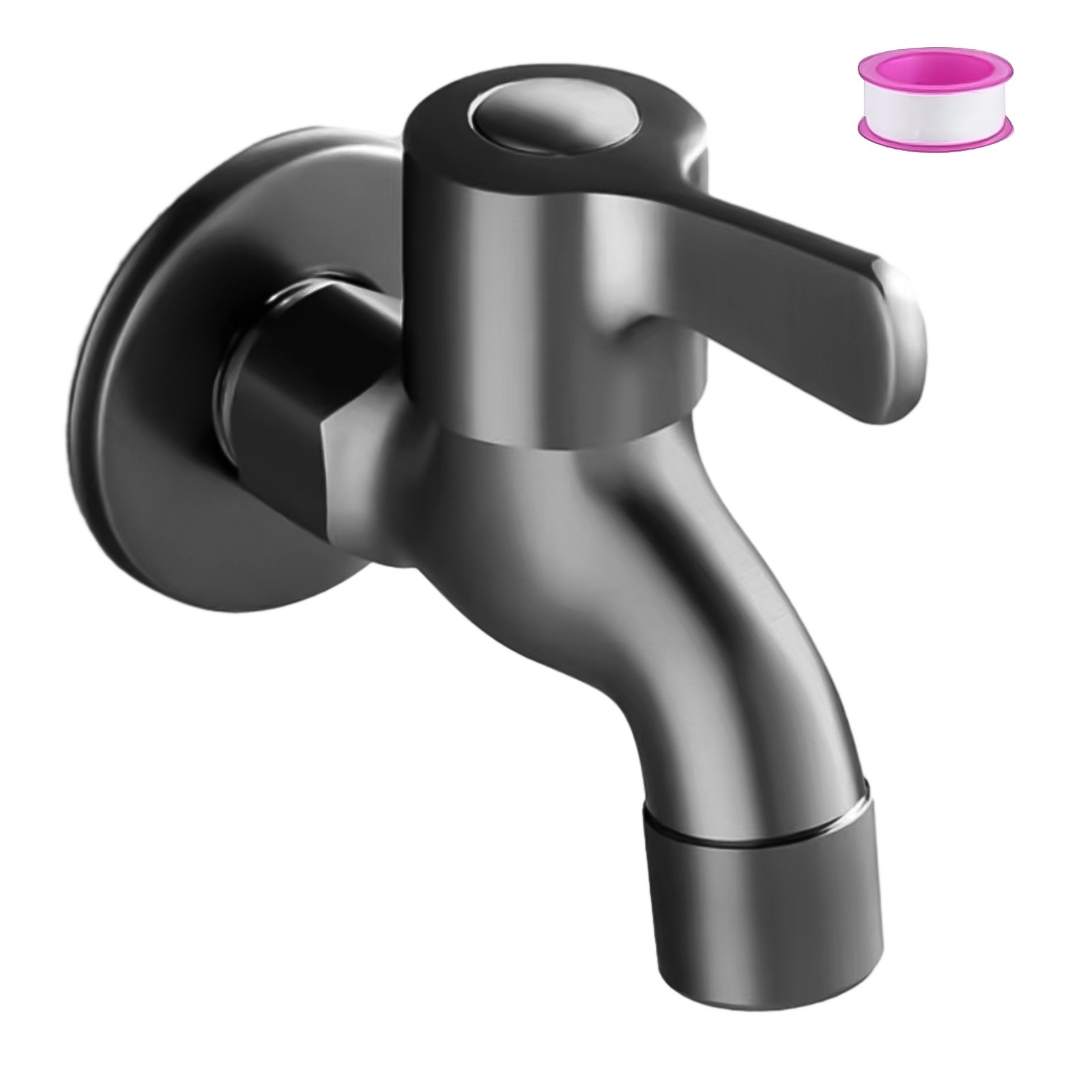 JINGT Premium brass quickopen faucet for washing machine with full