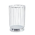 thumbnail image 1 of JINGT Stainless Steel Fruit Basket Citrus Wire Mesh Basket Home Storage Decor Circular, 1 of 8