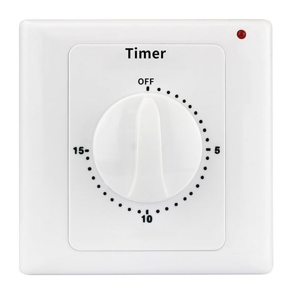 JINGT Time timing switch countdown timer digital timer control switch socket home 15 minutes