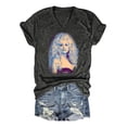 thumbnail image 1 of JINGTIAN Dolly Women's Graphic Tee Vintage Country Music T-Shirt Western Nashville Shirt Short Sleeve Crew Neck Concert Fan Top, 1 of 6