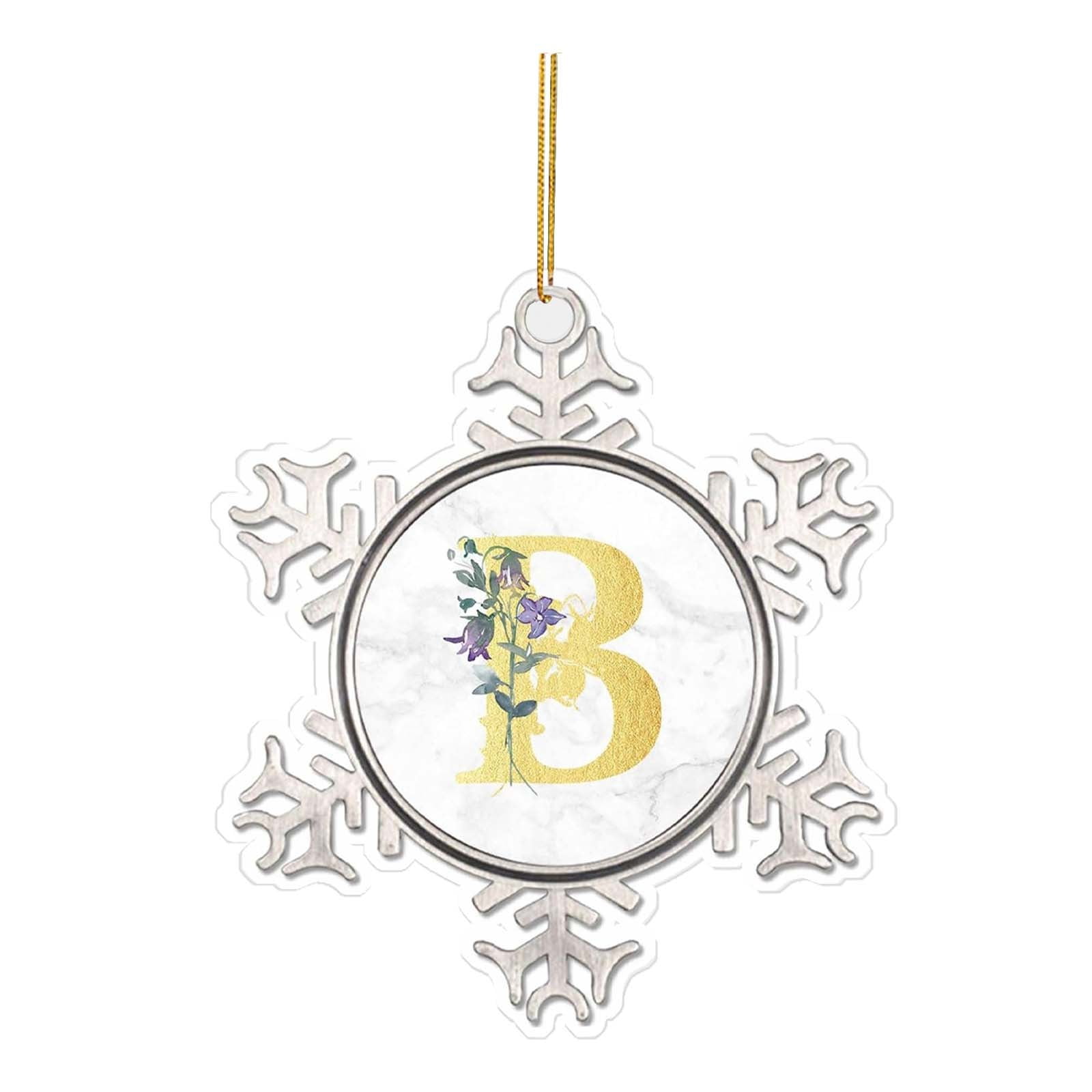 JINGXI Garland Snowy Our First Christmas Together Ornament Pig Swing