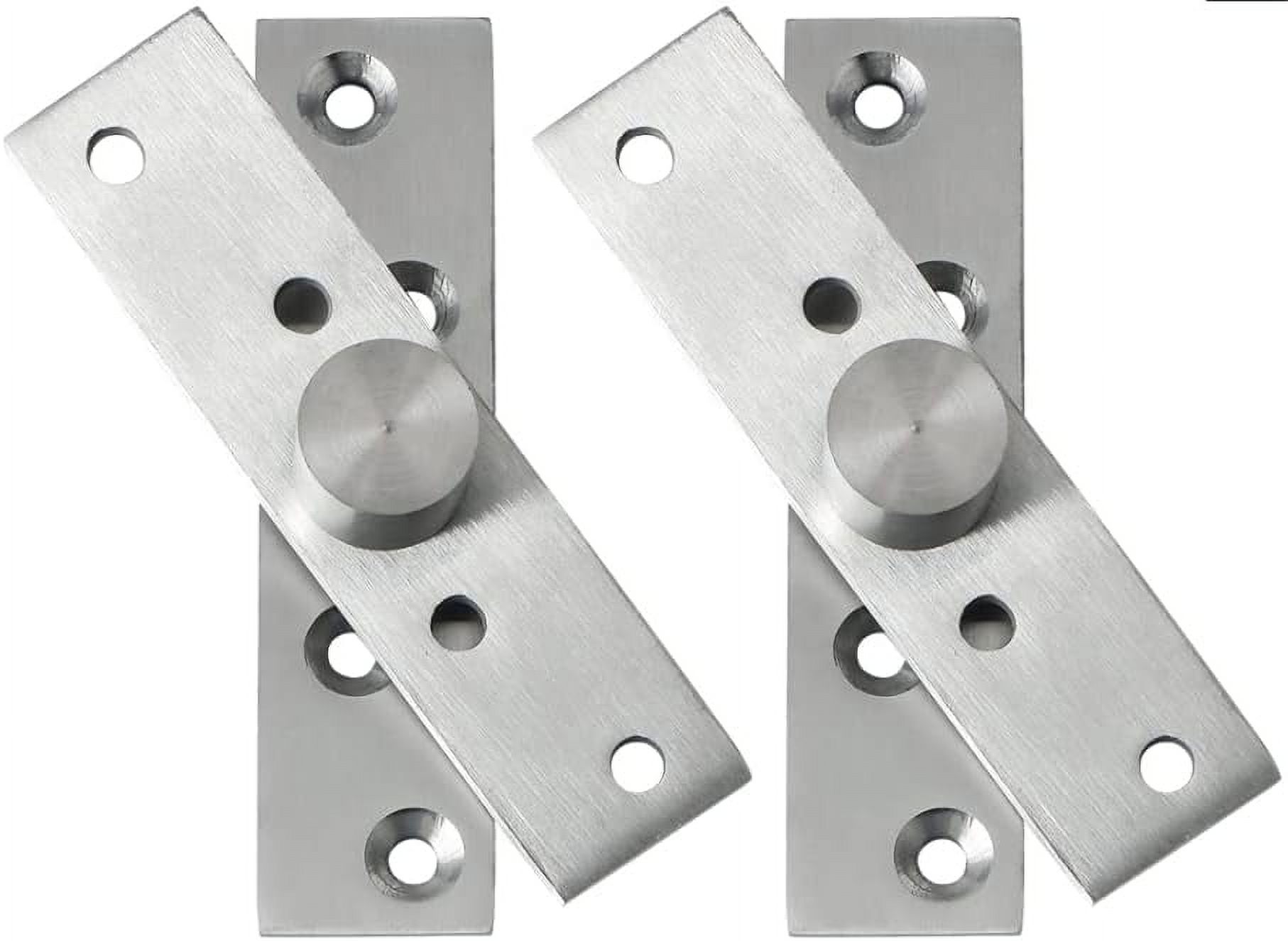 JINGYANG 4Inch Rotating Hinge 360 Degree Door Pivot Hinge Concealing