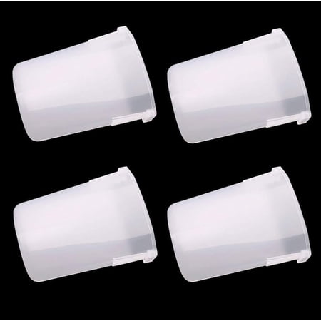 JINGYANG 4 Pack Transparency Condensation Collector Water Collection Cup Replacement for Instant Pot 5, 6, 8 Quart All Series DUO, ULTRA, LUX