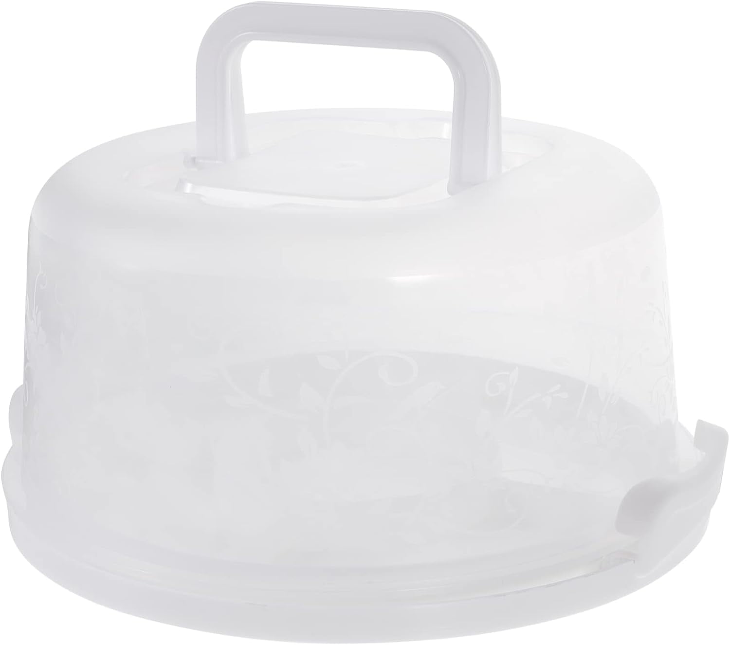 JINGYANG Cake Cupcake Carrier Portable Cake Holder with Lid and Handle