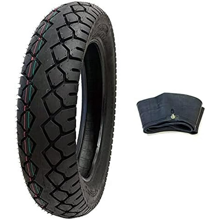 JINGZX Tire and Inner Tube Combo 130/90-16 for Motorcycles