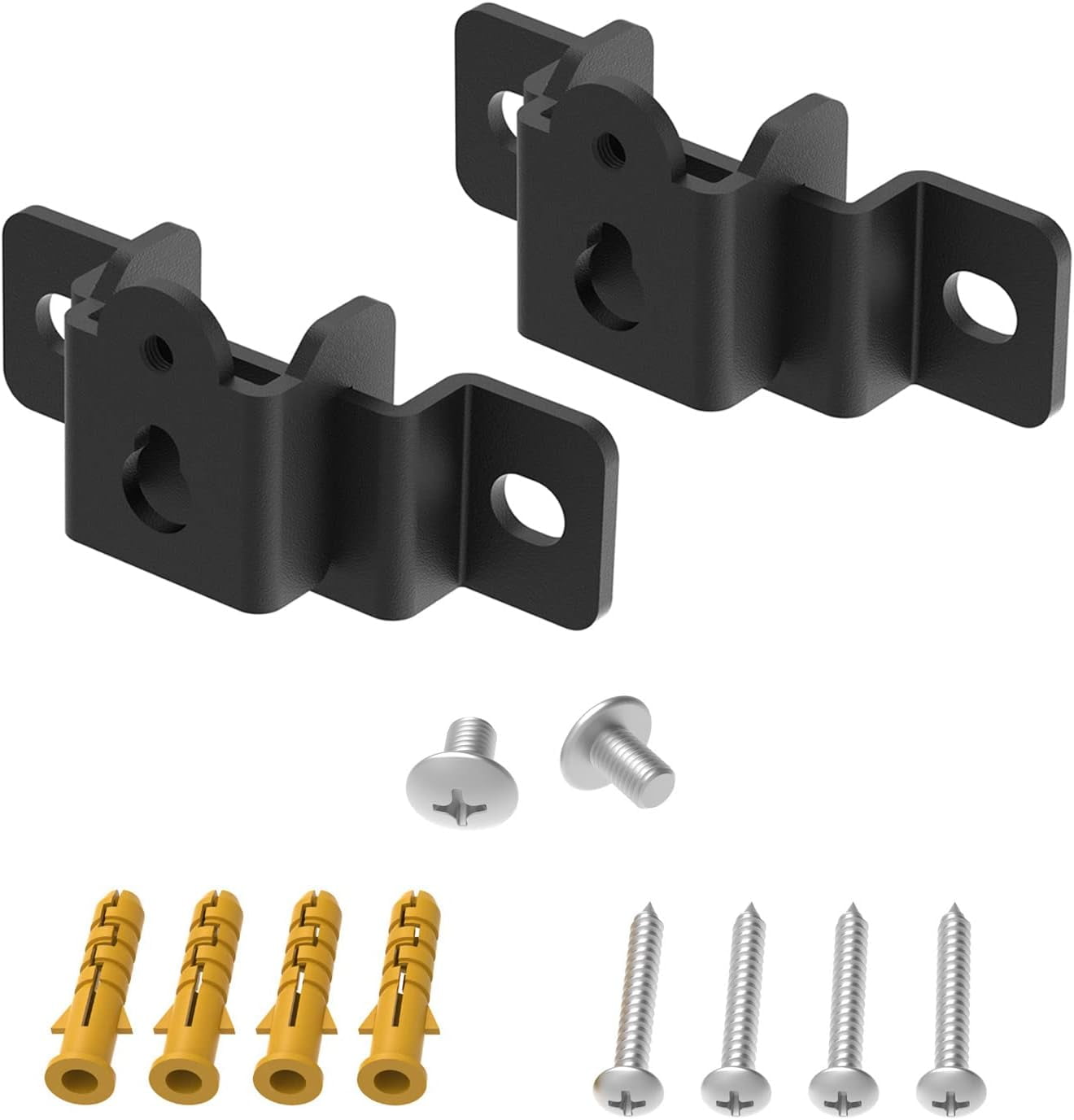 JINGer Universal Speaker Wall Mount for Sony, Vizio, Samsung, Roku, and More Sound Speakers