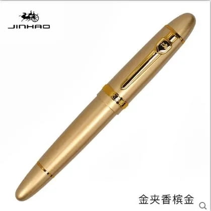 Jinhao 159 Füllfederhalter – Mittlere 18KGP Feder, Grün Mit Goldakzenten