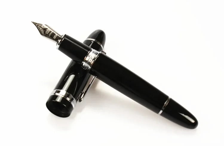 Jinhao 159 Füllfederhalter – Mittlere 18KGP Feder, Grün Mit Goldakzenten