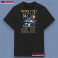 thumbnail image 1 of JINJER SEPULTURA European Tour Shirt ,Black Color,Size 2XL, 1 of 5