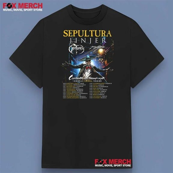 JINJER SEPULTURA European Tour Shirt