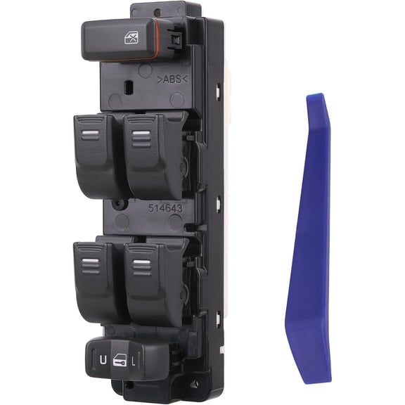 JINLONG 25779767 Driver Side Master Power Window Switch, Compatible with 2004-2012 Chevy Colorado, 2004-2012 GMC Canyon, 2006-2010 Hummer H3, 2009-2010 Hummer H3T