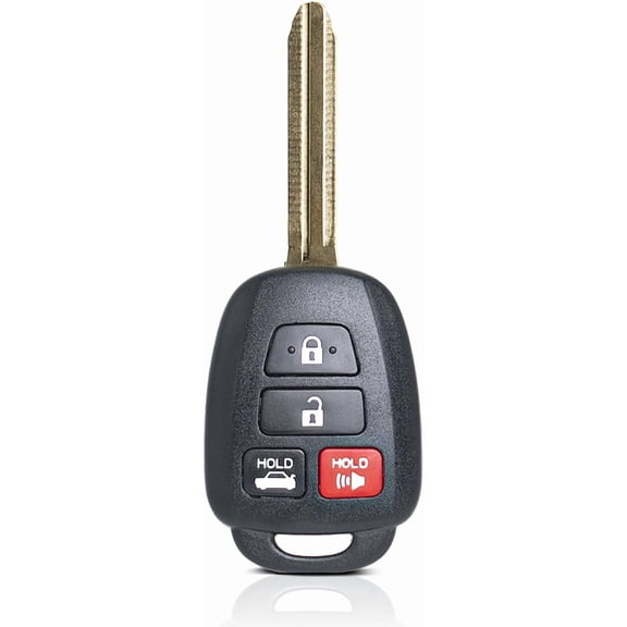 JINLONG Key Fob for 2014-2019 Toyota Corolla, 2014-2017 Camry, 2016-2018 Tacoma, FCC HYQ12BDM/HYQ12BEL, Replaces 89070-02880, H Chip