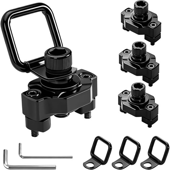 JINLONG 4-Pack Aluminum Tie Down Anchors for CFMOTO Accessories