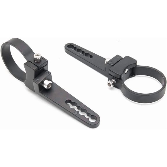 JINLONG Tube Clamp Mounting Bracket, Roll Bar Clamps for 2" Tube Roll Cage/Bull Bar/Roof Rack LED Light Bar Mount, Adjustable, 1 Pair