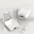 thumbnail image 1 of JINLUO Portable Power Bank 10000mah with Mirror & 3 Charge Cable for Android, IOS, 1 of 8