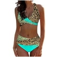thumbnail image 1 of JINMGG 2023 Plus Swimsuit Women Clearance Women's Split Bikini Two-Piece Print Beach Swimsuit Swimwear Beachwear Bathing Suits, 1 of 4