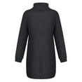 thumbnail image 1 of JINMGG 2024 Fall Winter Plus Size Sweaters for Women Clearance,Fashion Women Solid Long Sleeve Sweater Dress Turtleneck Sweater Pullover Dress, 1 of 7
