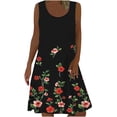 thumbnail image 1 of JINMGG 2026 Summer Womens Plus Size Dresses Women's Summer Fashion Printed Sleeveless Pullover Dress, 1 of 5