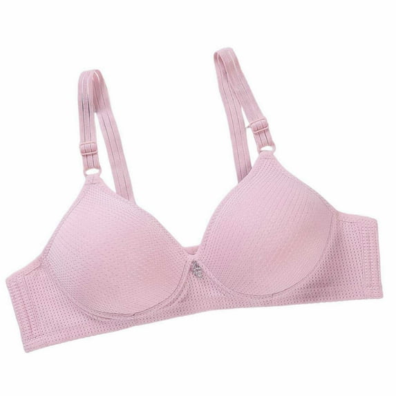 JINMGG Bras for Women Plus Size Comfortable Breathable Brasiers Women Underwear No Rims Strapless Sports Bras Clearance