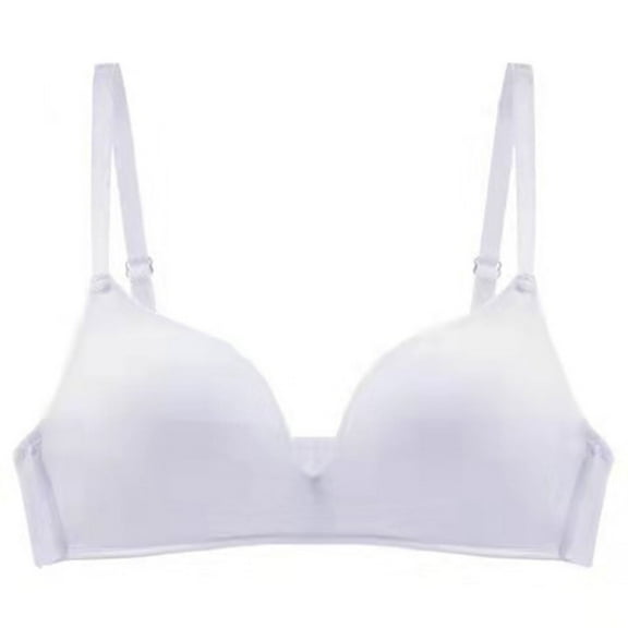 JINMGG Bras for Women Plus Size Comfortable Breathable Brasiers Women Underwear No Rims Strapless Sports Bras Clearance