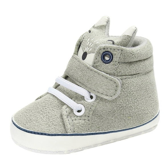 JINMGG Clearance Baby Girl Boys Hight Cut Shoes Anti-slip Soft Sole Toddler