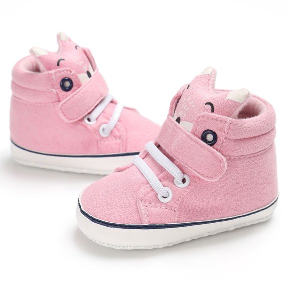 JINMGG Clearance Baby Girl Boys Hight Cut Shoes Anti-slip Soft Sole Toddler