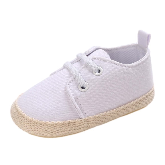 JINMGG Clearance Infant Newborn Solid Color Cute Fashion Crib Shoes Casual Comfortable Soft Sole Shoes