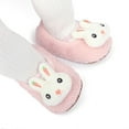 thumbnail image 1 of JINMGG Clearance Newborn Baby Girls Cartoon Bunny Pattern Shoes Soft First Walking Shoes, 1 of 9