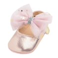 thumbnail image 1 of JINMGG Clearance Toddler Kids Baby Girls Boys Sequin Cute Bow FirstWalk Hook&Loop Casual Shoes, 1 of 5