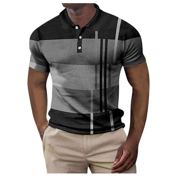 JINMGG Mens Shirts Plus Size Blouses Classic Slim Short Sleeve T-Shirt for Men Fashion Casual Double Pocket Sports Solid Color T-Shirts Top Tees