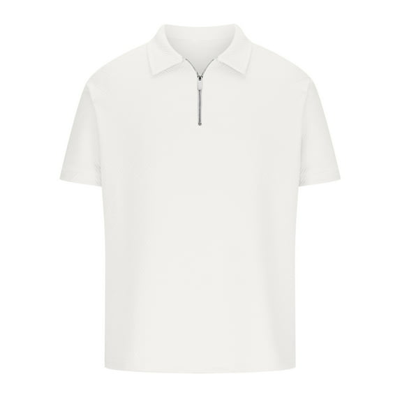 JINMGG Mens shirts short sleeve Classic Slim Shirt Casual Double Pocket Sports Bottom T-Shirts Top Tees Blouses