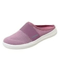 thumbnail image 1 of JINMGG Sneakers for Women Plus Clearance Fashion Women's Shoes Breathable Slip-on Mesh Outdoor Leisure Casual Sneakers Pink 38, 1 of 3