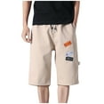 thumbnail image 1 of JINMGG Summer Fall Mens Shorts Clearance,Men's Fashion Classic Twill Relaxed Fit Casual Wear Pocket Shorts Pants, 1 of 7