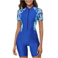 thumbnail image 1 of JINMGG Swimsuits for Women Loose Fit Floral Printed Modest Two Piece Bathing Suits Women's Sexy Split Bikini Two-Piece Plus Size Swimwear on Clearance, 1 of 8