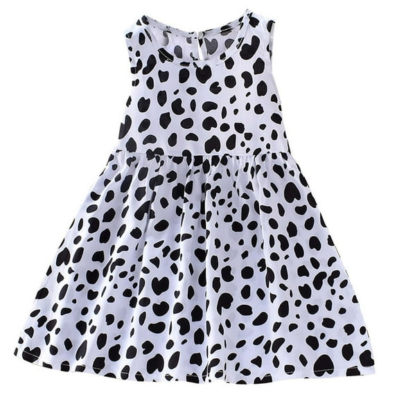 JINMGG Toddler Kids Baby Girls Dress Casual Sleeveless Fashion Princess Comfortable Solid Color Sundress Summer Beach Dresses