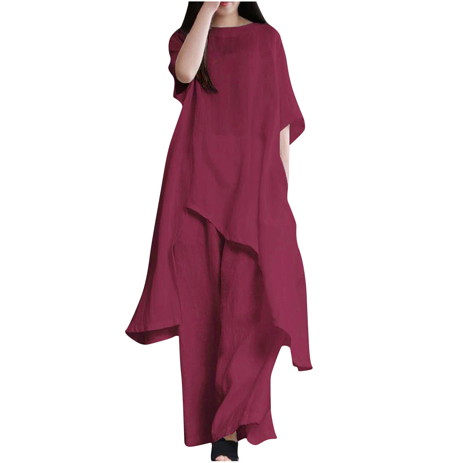 JINMGG Two Piece Outfits Women, 2024 Fashion Fall Clearance Women's