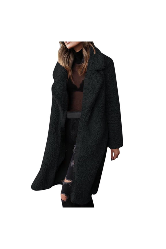 JINMGG Womens Fashion Winter Coats for Women,Women's Fashion Top Socket Leopard Print Winter Thirt Comfortable Long Sleeve Coat