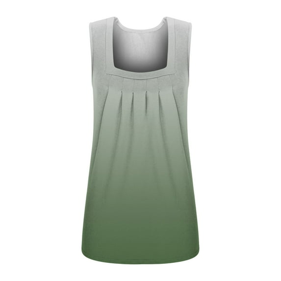 JINMGG Womens Plus Size $5 ,Tank Tops for Women Summer Printed Camisole Sleeveless T-shirt Loose V Neck Shirts