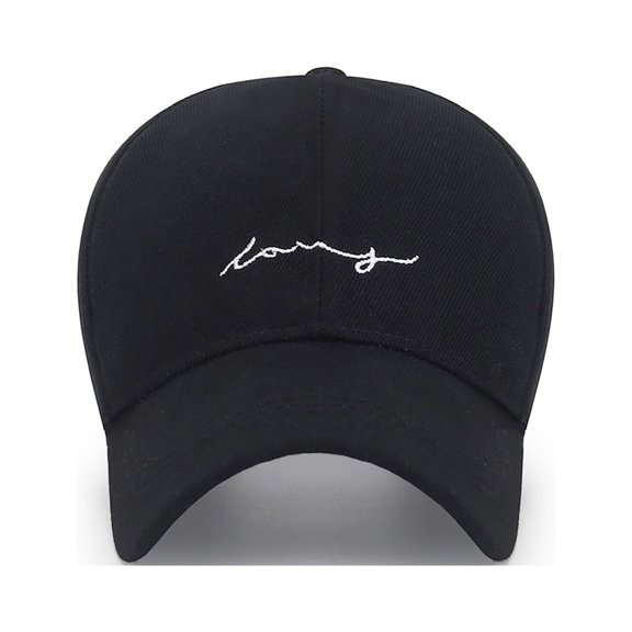 JINMGG Womens Plus Size Clearance $5 Women's New Embroidery Thin Line Wave All-match Baseball Cap