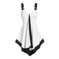 thumbnail image 1 of JINMGG Womens Plus Size Clearance $5 Womens Fashion Soild Tank Tops Ladies Cami Swing Vest Skirt Clubwear White L, 1 of 3