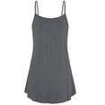 thumbnail image 1 of JINMGG Womens Tank Tops Plus Size Women Summer Loose Button V Neck Cami Tank Tops Vest Blouse Gray 3XL, 1 of 2